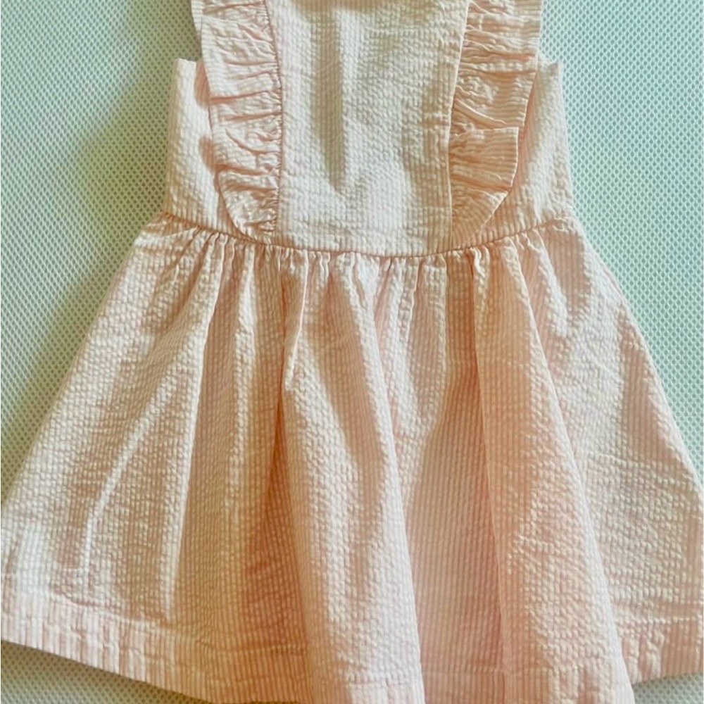 NWT Pink and White Hope and Henry Seersucker Sundress